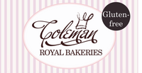 Coleman Royal Bakeries logo. Gluten-free certified products.