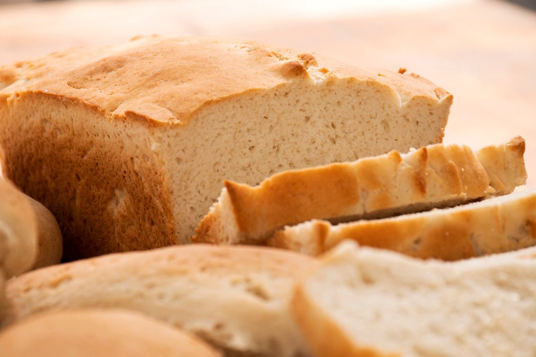 White Bread. Makes one 700 g loaf (Gluten-free). 381 g - Coleman Royal Bakeries