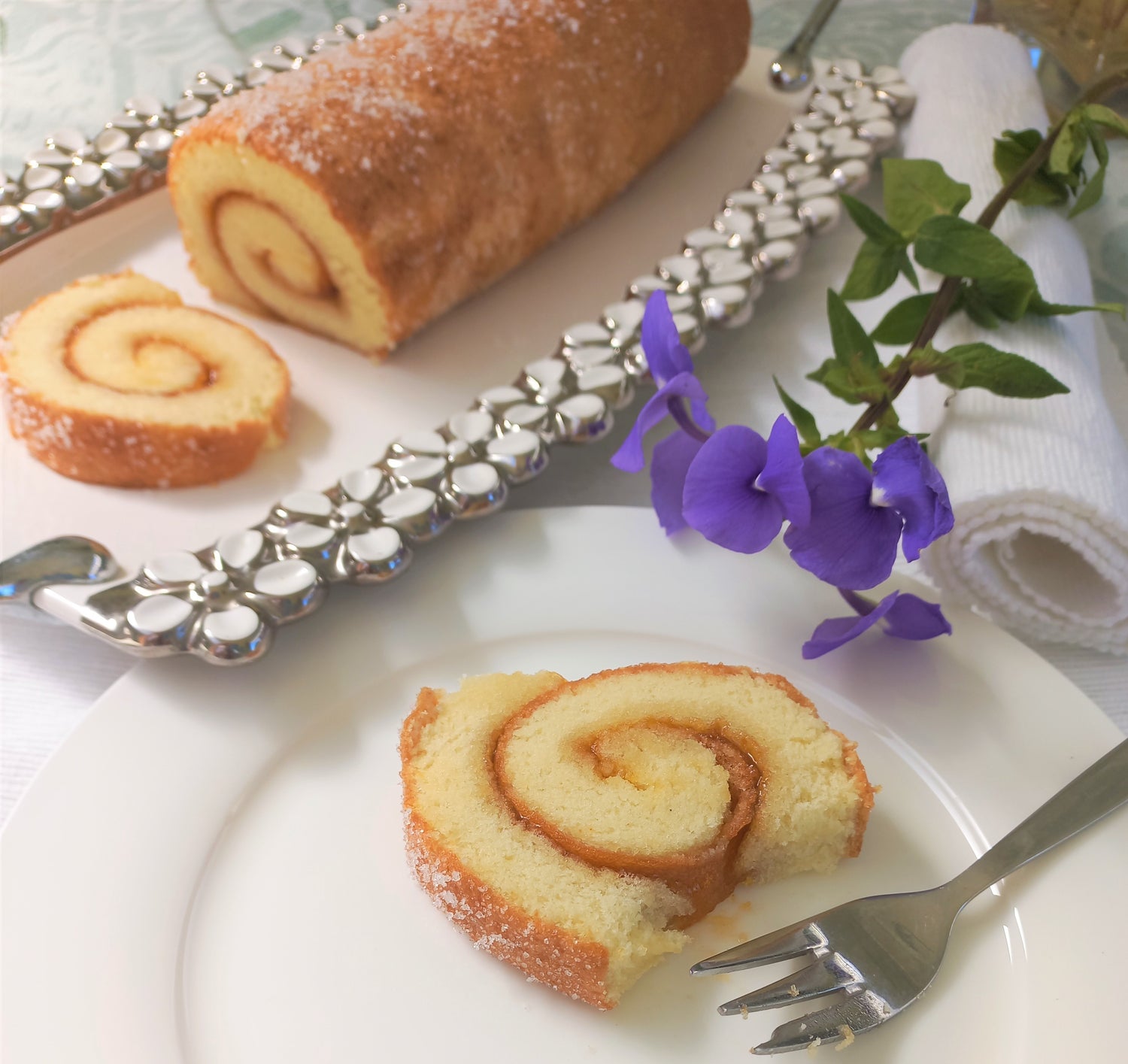 Coleman Royal Bakeries Gluten-free Plain Flour is certified gluten-free.   It is a cup for cup replacement flour.  In the picture, gluten-free and dairy-free Swiss Roll have been made.