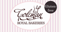 Coleman Royal Bakeries logo.  Gluten-free certified products.
