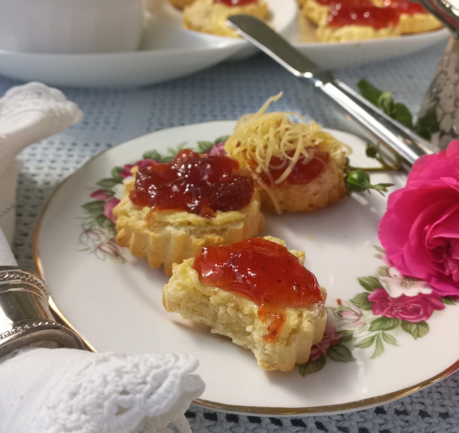Scones made with Coleman Royal Bakeries Gluten-free Plain Flour.
